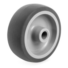 TR-38-W-Roues en caoutchouc thermoplastique gris non-tachant